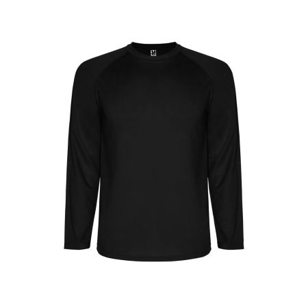 Футболка Montecarlo мужская с длинным рукавом, черный