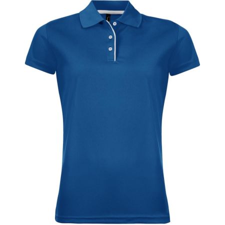 Рубашка поло женская Performer Women 180 ярко-синяя