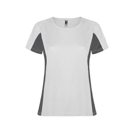 Футболка Shanghai женская, белый/графитовый