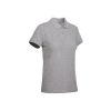 Рубашка поло Prince женская, серый меланж (размер S)