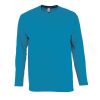 Футболка мужская с длинным рукавом Monarch голубая, размер 3XL