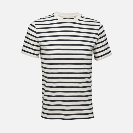 Футболка унисекс Legend, молочно-белая с темно-синим