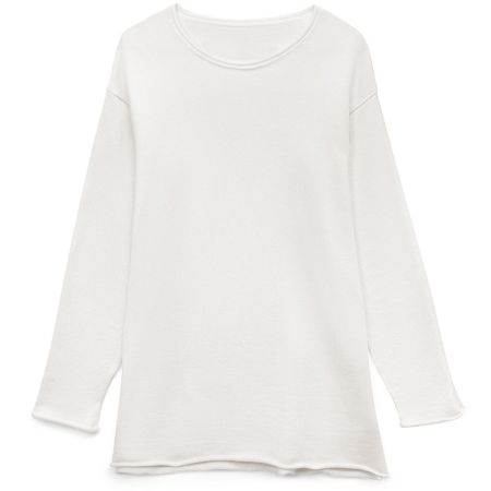 Лонгслив унисекс Siluetti Fuori, молочно-белый