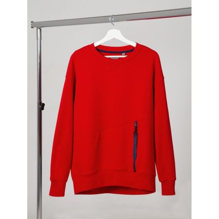 Свитшот унисекс Kosmos 2. 0, красный