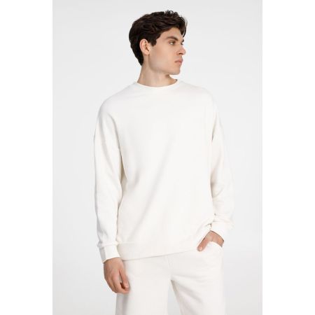 Свитшот унисекс S2, молочно-белый