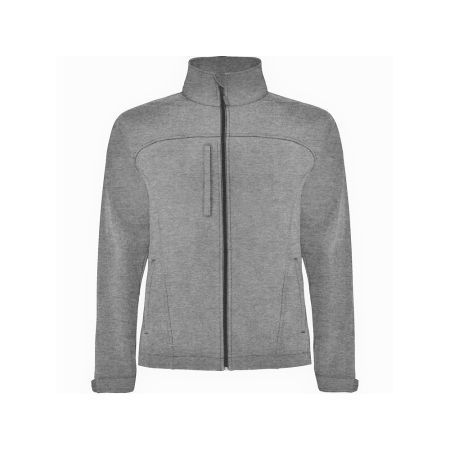 Куртка софтшелл Rudolph мужская, черный меланж