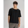 Футболка оверсайз унисекс Vozduh, черная, размер XL/XXL