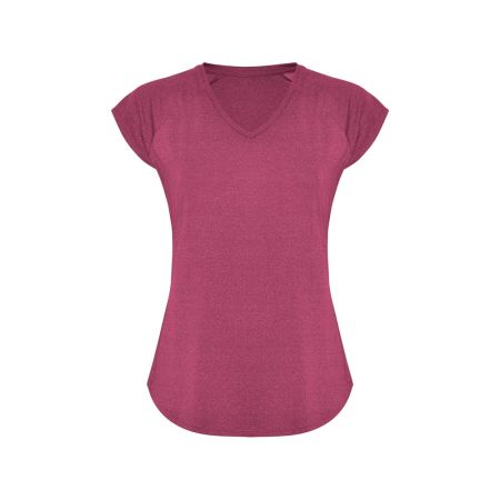 Футболка Avus женская, меланжевый фуксия