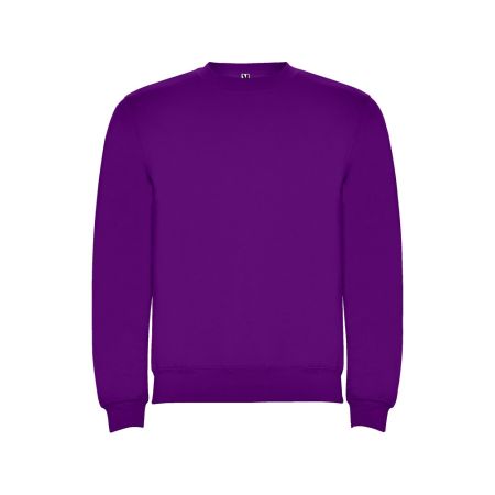Свитшот с начесом Clasica унисекс, фиолетовый