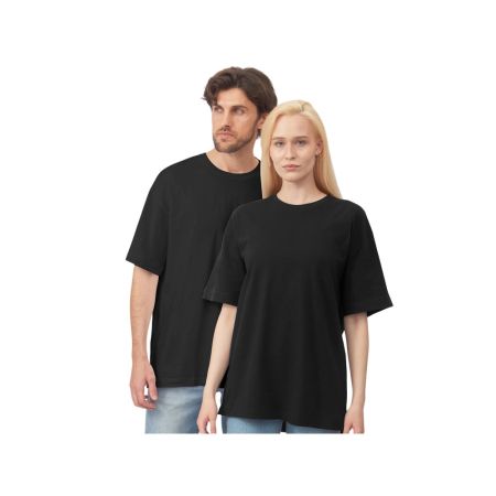 Футболка оверсайз Vienna унисекс,  черный