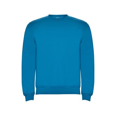 Свитшот с начесом Clasica унисекс, морская волна