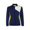 Спортивная куртка Leros унисекс, желтый/синий нэйви (размер S)