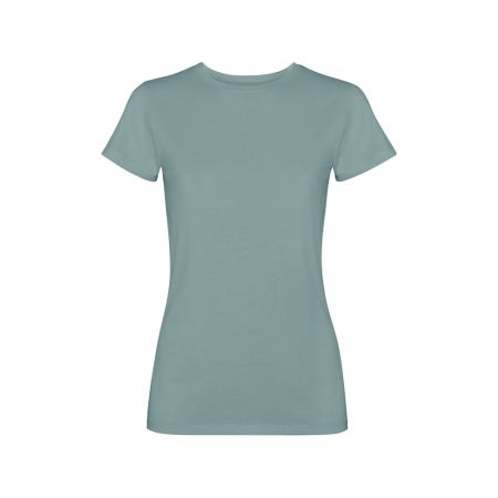 Футболка Fiyi женская, сине-зеленый выстиранный