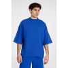Футболка оверсайз унисекс T9, синяя, размер XL/XXL