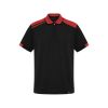 Рубашка поло Samurai, черный/красный (размер S)