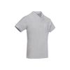 Рубашка поло Prince мужская, серый меланж (размер S)