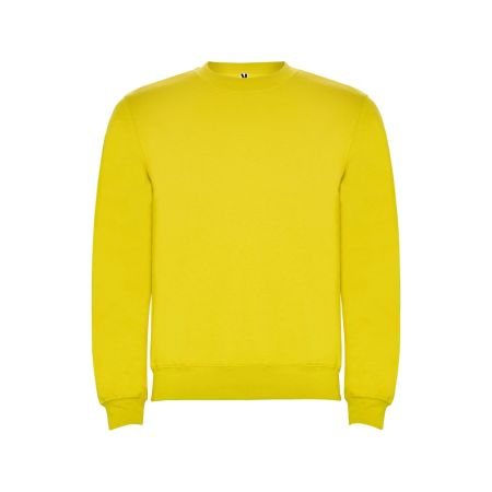Свитшот с начесом Clasica унисекс, желтый