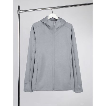 Куртка с капюшоном унисекс Begi, серая