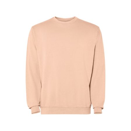 Свитшот Jaya унисекс, светло-абрикосовый выстиранный