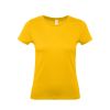Футболка E150 женская желтая, размер XXL