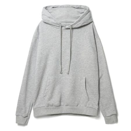 Худи унисекс Tuloksa 280 ver. 2, серый меланж