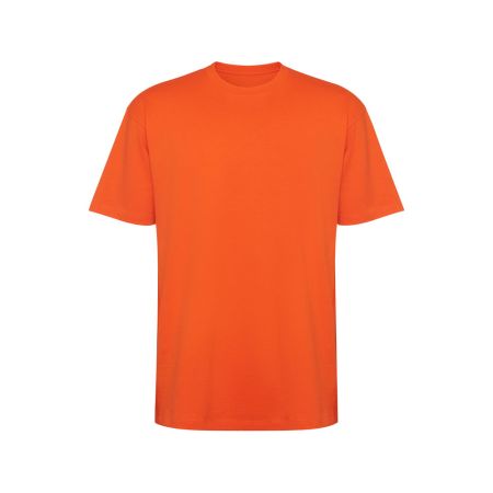 Футболка оверсайз Bull унисекс, огненно-оранжевый