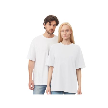 Футболка оверсайз Vienna унисекс,  белый