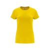 Футболка Capri женская, желтый (размер S)