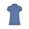 Рубашка-поло Star женская, лазурно-голубой (размер S)