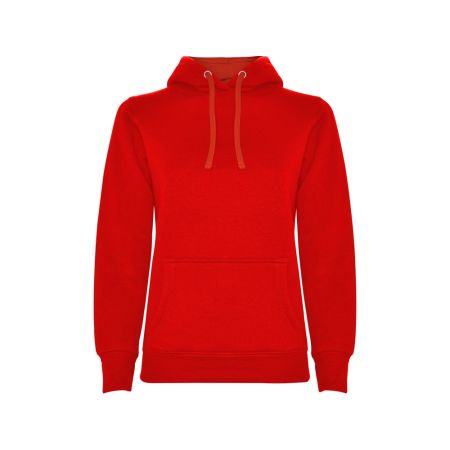 Толстовка с капюшоном Urban женская, красный