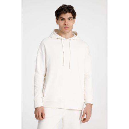 Худи унисекс H2, молочно-белое