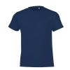 Футболка детская Regent Fit Kids темно-синяя, на рост 142-152 см (12 лет) (размер 12 лет (142-152 см))