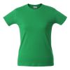 Футболка женская Heavy Lady зеленая, размер XXL