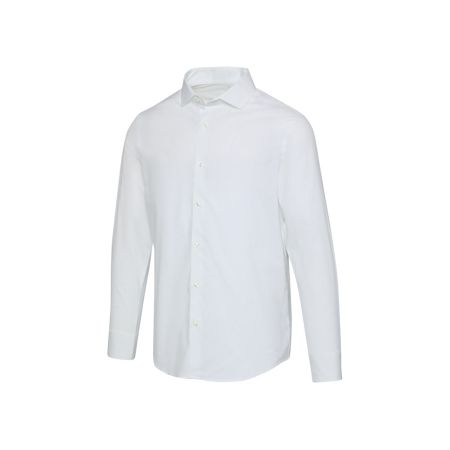 Carnelian мужская рубашка из поплина - Белый