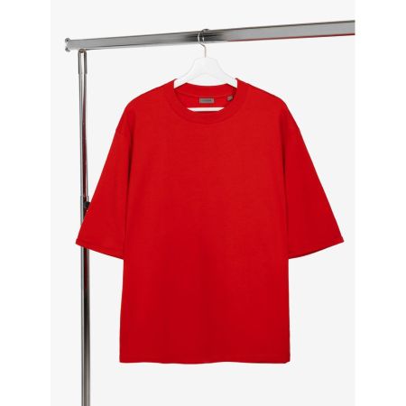 Футболка оверсайз унисекс Kosmos 2. 0, красная