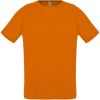 Футболка унисекс Sporty 140 оранжевая, размер 3XL