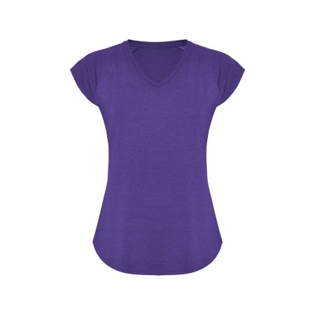 Футболка Avus женская, меланжевый лиловый