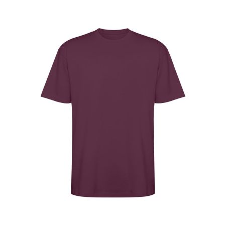 Футболка оверсайз Bull унисекс, сливовый