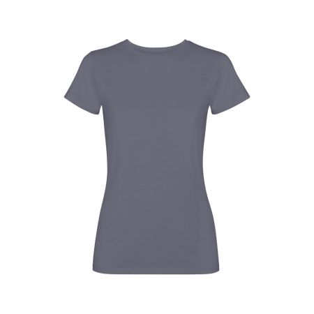 Футболка Fiyi женская, серо-голубой выстиранный