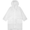 Дождевик детский RainDrop Kids, белый, 12 лет (рост 142-152) (размер 12 лет (142-152 см))