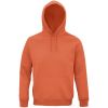 Толстовка унисекс Stellar, оранжевая, размер 3XL