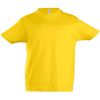 Футболка детская Imperial Kids 190 желтая, на рост 142-152 см (12 лет) (размер 12 лет (142-152 см))