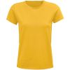 Футболка женская Crusader Women, желтая, размер XXL