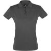 Рубашка поло женская Perfect Women 180 темно-серая, размер XXL