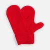 Варежки Yong, красные (алые), размер L/XL