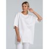 Футболка оверсайз «Чистая соль», молочно-белая, размер XL/XXL (52-54)