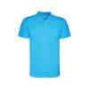 Рубашка поло Monzha мужская, бирюзовый (размер S)