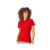 Рубашка поло First женская, красный (размер S)