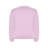 Свитшот с начесом Clasica унисекс, светло-розовый (размер S)