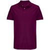 Рубашка поло унисекс Pacific, фиолетовая (сливовая), размер XXL